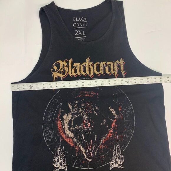 Black Craft Women's‎ Night Vision Cotton Pullover Graphic Tank Top Size 2XL - Picture 10 of 12